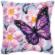 PN-0008501 Набор для вышивания крестом (подушка) Vervaco Purple Butterfly "Фиолетовая бабочка". Catalog. Kits