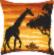 PN-0008642 Набор для вышивания крестом (подушка) Vervaco Giraffe "Жираф". Catalog. Kits