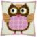 PN-0147380 Набор для вышивания крестом (подушка) Vervaco Miss Owl "Госпожа сова". Catalog. Kits