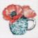 71-07247 Набор для вышивания (гобелен) DIMENSIONS Floral teacup "Цветочная чашка". Catalog. Kits