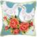 PN-0143723 Набор для вышивания крестом (подушка) Vervaco Doves in love "Влюбленные голуби". Catalog. Kits