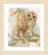 PN-0158326 Набор для вышивки крестом Lanarte, 23х28, ткань 27, Owl and Autumn Leaves. Catalog. Kits