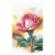 PN-0148258 Набор для вышивки крестом LanArte Shy rose "Застенчивая роза". Catalog. Kits