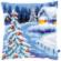 PN-0154633 Набор для вышивания крестом (подушка) Vervaco Winter scenery "Зимний пейзаж". Catalog. Kits