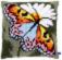 PN-0155050 Набор для вышивания крестом (подушка) Vervaco Butterfly "Бабочка". Catalog. Kits
