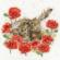 XHD61 Набор для вышивания крестом Love Is In The Hare Влюблённые зайцы Bothy Threads. Catalog. Kits