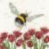 XHD41 Набор для вышивания крестом Flight Of The Bumblebee "Полет шмеля" Bothy Threads. Catalog. Kits
