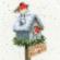 XHD55 Набор для вышивания крестом Santa Stop Here "Санта, остановись здесь" Bothy Threads. Catalog. Kits