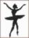 PN-0008133 Набор для вышивки крестом LanArte Ballet silhouette III "Балет силуэт III" . Catalog. Kits