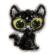 БП-330 Набор для изготовления броши Crystal Art "Чёрный кот". Catalog. Kits