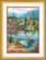 73-91661 Набор для рисования красками по номерам Village Lake Afternoon "Сельское озеро" Dimensions. Catalog. Kits