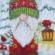 70-09000 Набір для вишивання хрестом «Gnome Christmas Stocking//Різдвяний гном» DIMENSIONS. Catalog. Kits