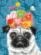 73-91809 Набір для малювання фарбами за номерами Dimensions Dog with flowersЦуценя з квітами. Catalog. Kits