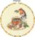 72-76324 Набір для вышивання хрестом Birdie Teacup  Чашка з пташкою DIMENSIONS з п'яльцями. Catalog. Kits
