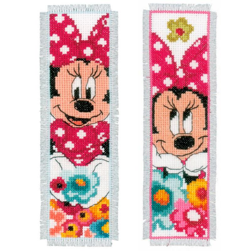 Vervaco Counted Cross Stitch Kit - Cat & Dog Bookmarks