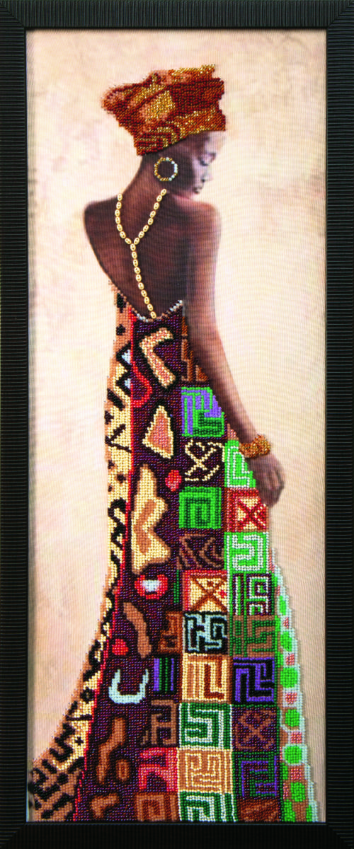 Набор для вышивки бисером Чарівна Мить Б-703 "Африканская принцесса". Catalog. Kits