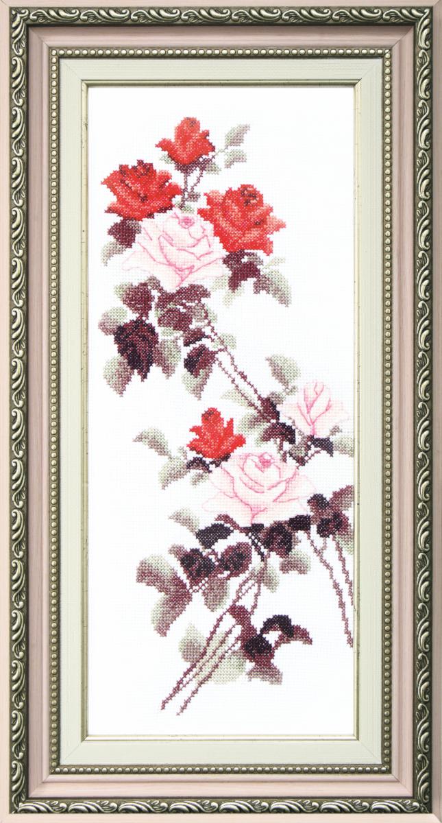 ВТ-053 Набор для вышивания крестом Crystal Art "Этюд с красными розами". Catalog. Kits