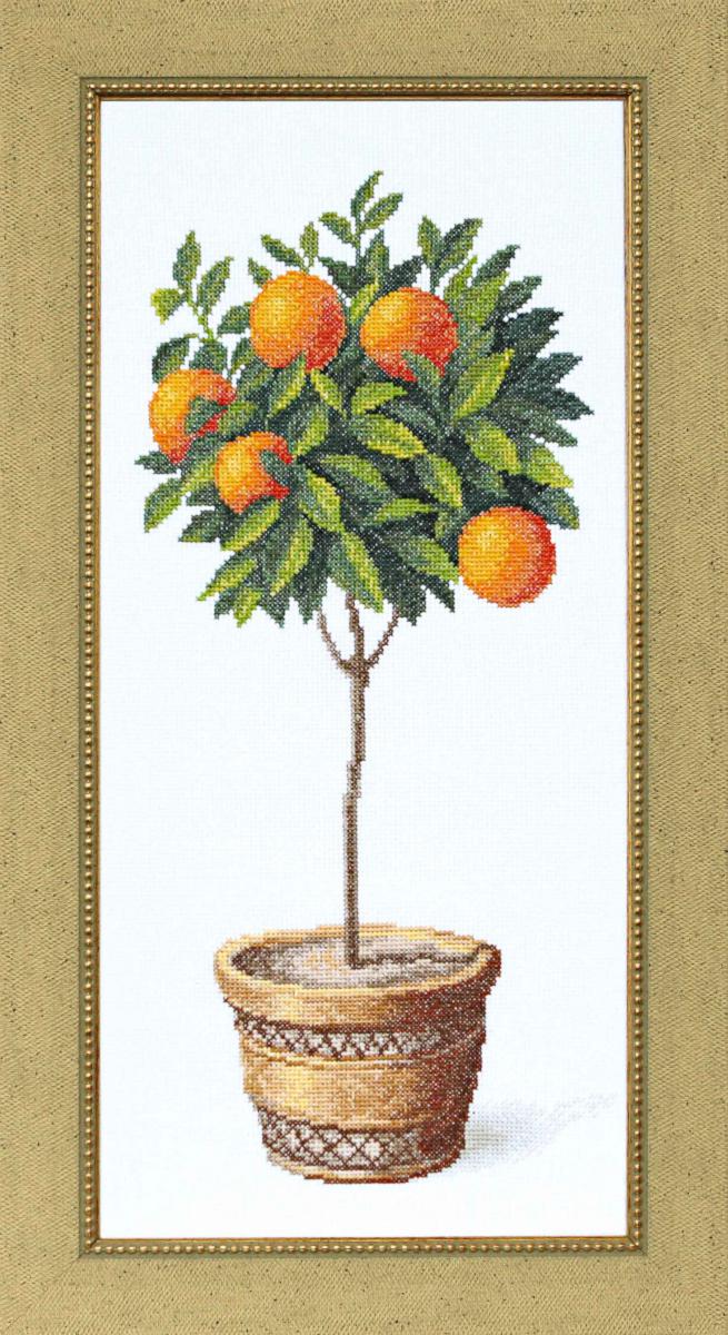 ВТ-127 Набор для вышивания крестом Crystal Art "Апельсиновое дерево". Catalog. Kits