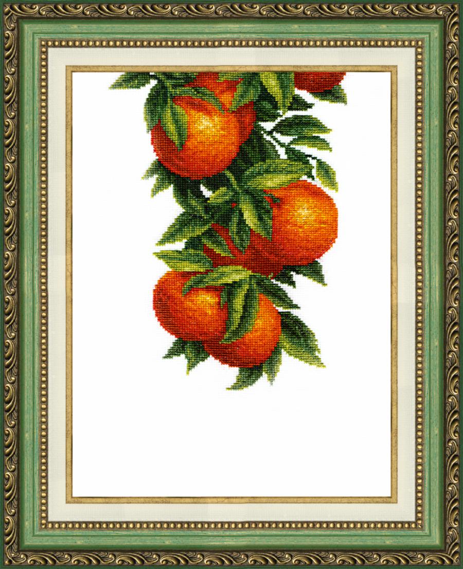 ВТ-138 Набор для вышивания крестом Crystal Art "Солнечные апельсины". Catalog. Kits