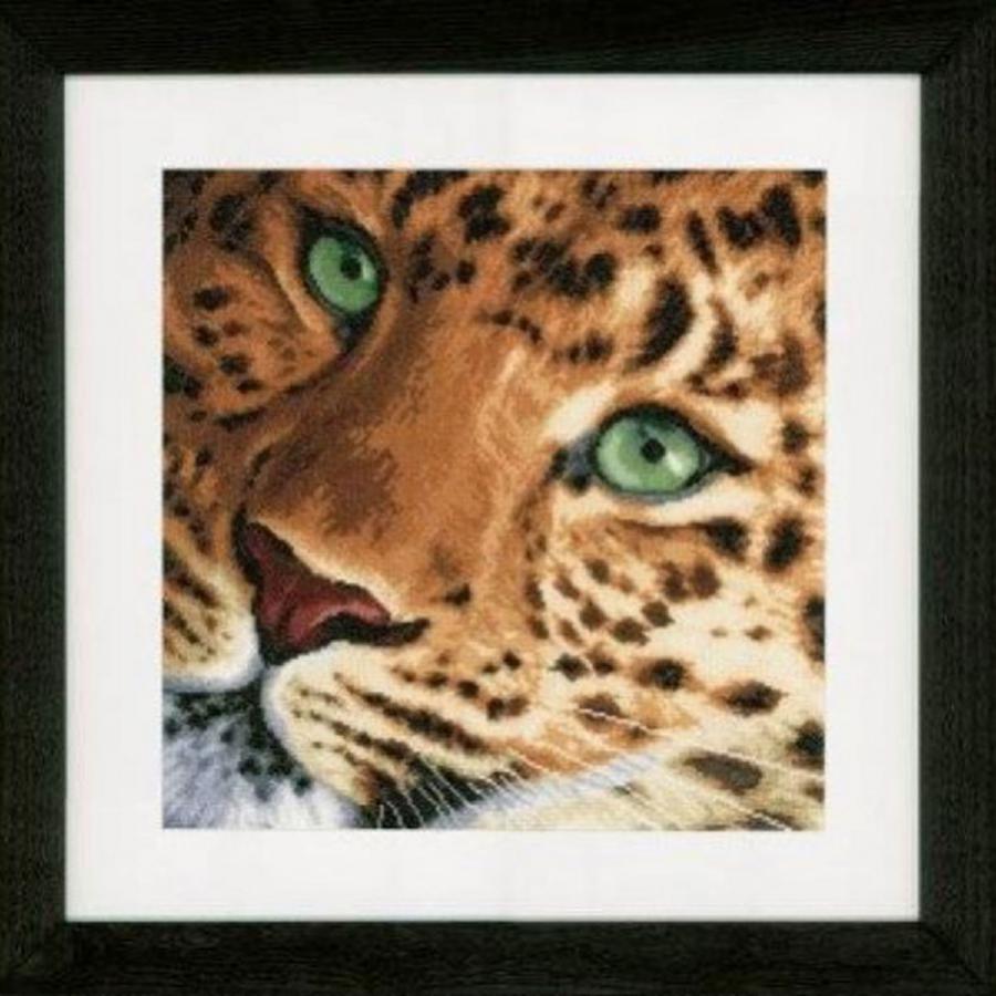PN-0154944 Набор для вышивки крестом LanArte Leopard "Леопард". Catalog. Kits