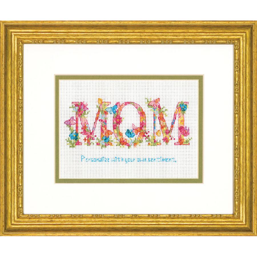 70-65180 Набор для вышивания крестом DIMENSIONS Mom "Мама". Catalog. Kits