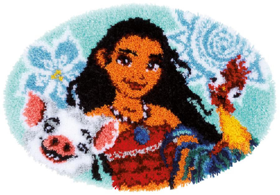 PN-0168698 Набор для вышивания коврика Vervaco Disney Vaiana "Moana". Catalog. Kits