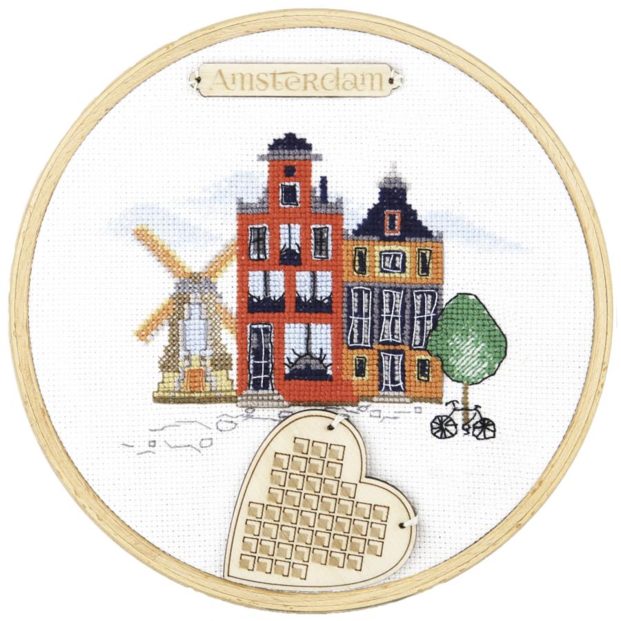 Набор для вышивки крестиком Чарівна Мить М-305 "Амстердам". Catalog. Kits