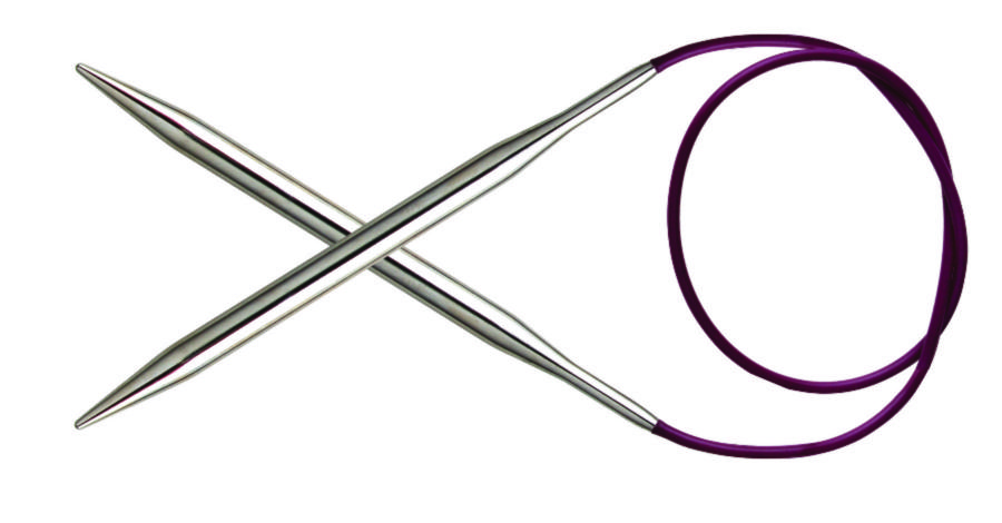 11311 Спицы круговые Nova Metal KnitPro, 60 см, 3.75 мм. Catalog. Knitting. Needles
