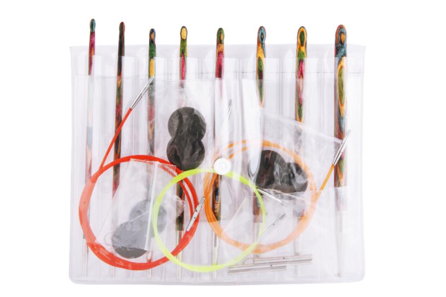20735 Набор деревянных тунисских крючков для вязания Symfonie Wood KnitPro. Catalog. Knitting. Needle and crotchet kits