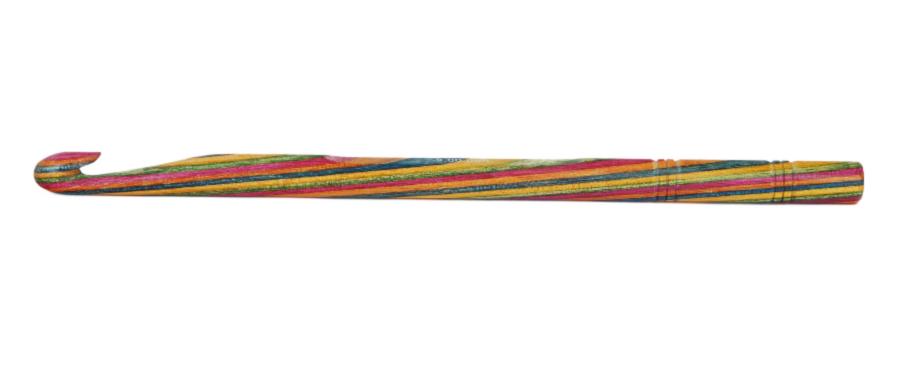 20705 Крючок вязальный односторонний Symfonie Wood KnitPro, 15 см, 4.00 мм. Catalog. Knitting. Crotchets