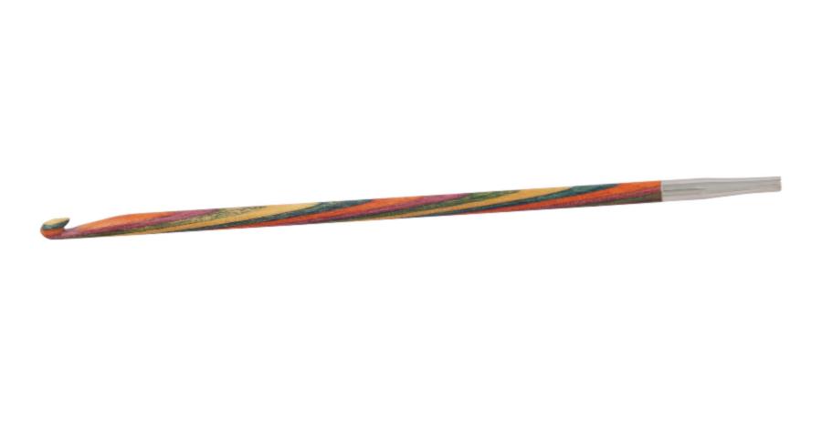 20752 Крючок односторонний тунисский съемный Symfonie Wood KnitPro, 8.00 мм. Catalog. Knitting. Crotchets