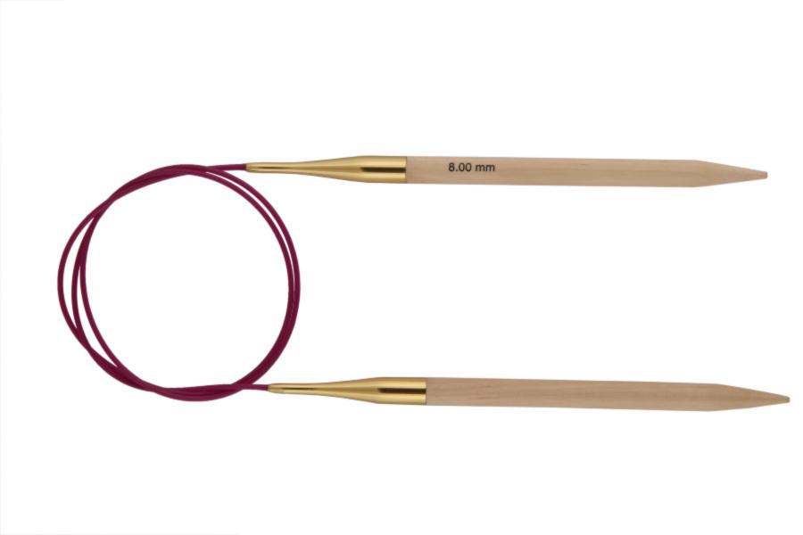 35355 Спицы круговые Basix Birch Wood KnitPro, 120 см, 8.00 мм. Catalog. Knitting. Needles