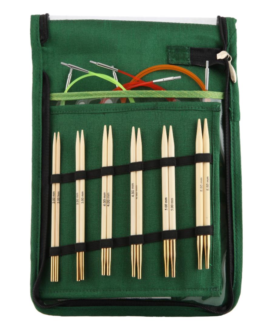 22542 Набор съёмных спиц Deluxe Bamboo KnitPro. Catalog. Knitting. Needle and crotchet kits