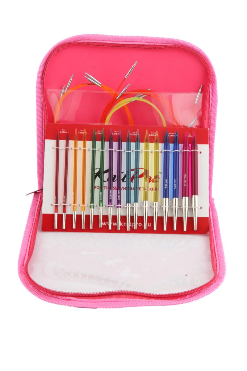 50618 Набор съемных акриловых спиц "Deluxe" Multi-Colored Trendz KnitPro. Catalog. Knitting. Needle and crotchet kits