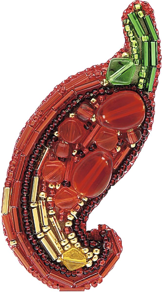 БП-181 Набор для изготовления броши Crystal Art "Чили". Catalog. Kits