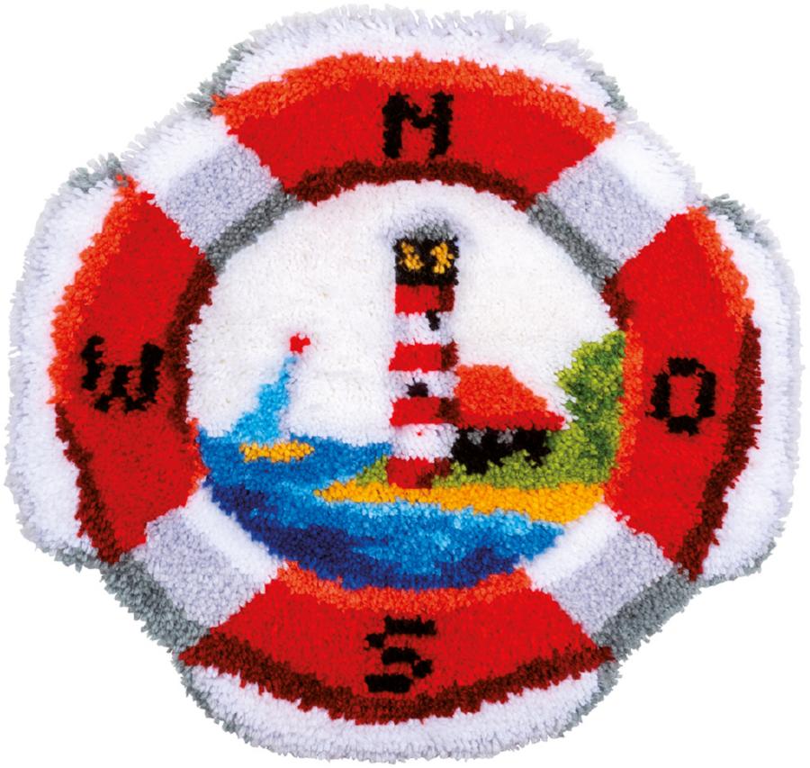 PN-0179633 Набор для вышивания коврика Vervaco Lifebuoy "Спасательный круг". Catalog. Kits