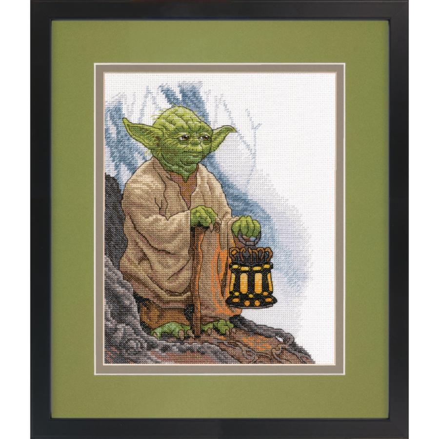 70-35392 Набор для вышивания крестом «Star Wars Yoda • Звездные Войны Йода» DIMENSIONS. Catalog. Kits