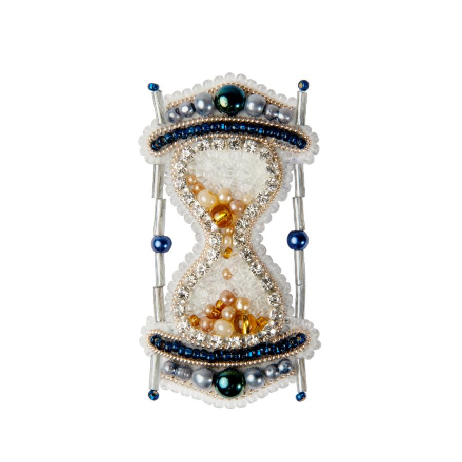 БП-306 Набор для изготовления броши Crystal Art "Песочные часы". Catalog. Kits