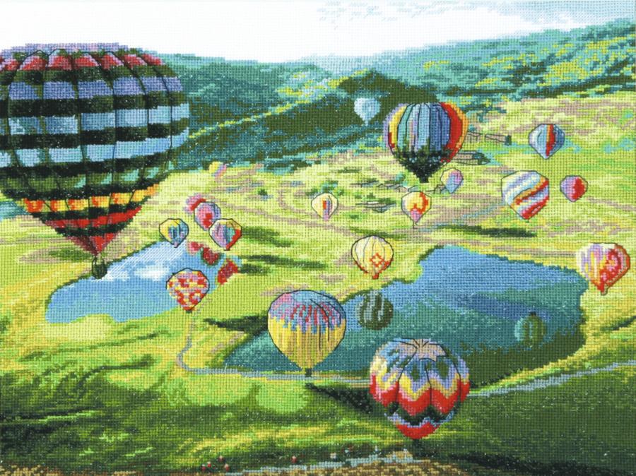 Набор для вышивки крестиком Чарівна Мить М-443 "Воздушные шары". Catalog. Kits