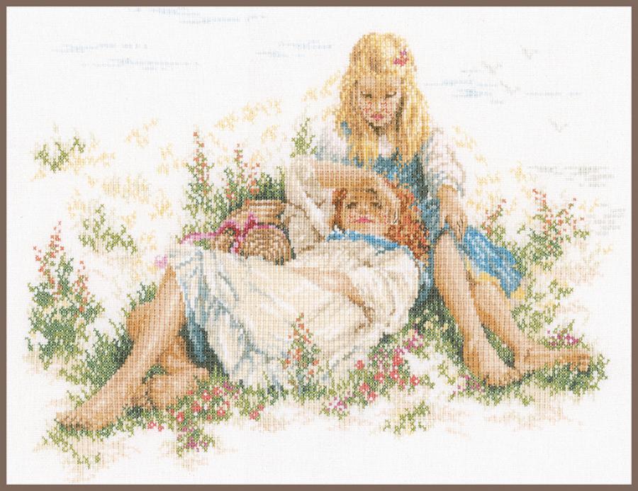 PN-0190719 Набор для вышивки крестом LanArte Summertime "Лето". Catalog. Kits