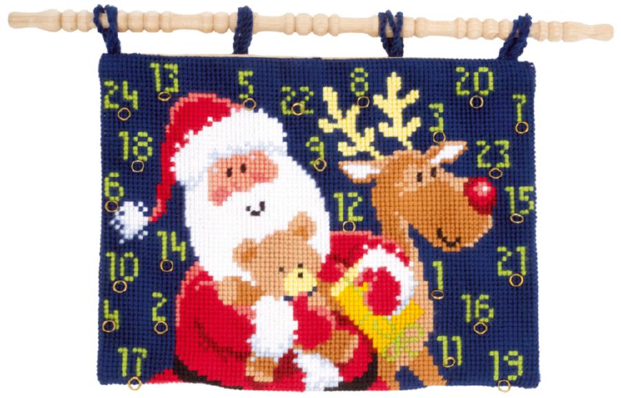 PN-0147684 Набор для вышивания крестом (календарь-панно) Vervaco Christmas presents "Рождественские подарки". Catalog. Kits