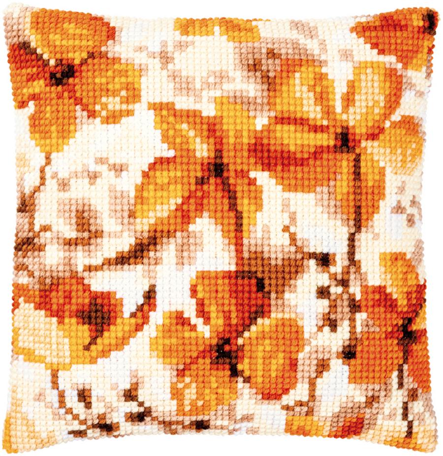 PN-0166239 Набор для вышивания крестом (подушка) Vervaco Autumn seeds "Осенние семена". Catalog. Kits