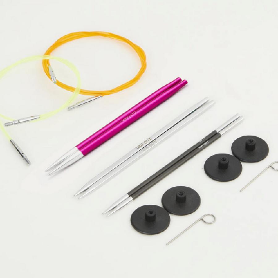 12621 Набор комбинированных съемных спиц KnitPro. Catalog. Knitting. Needle and crotchet kits