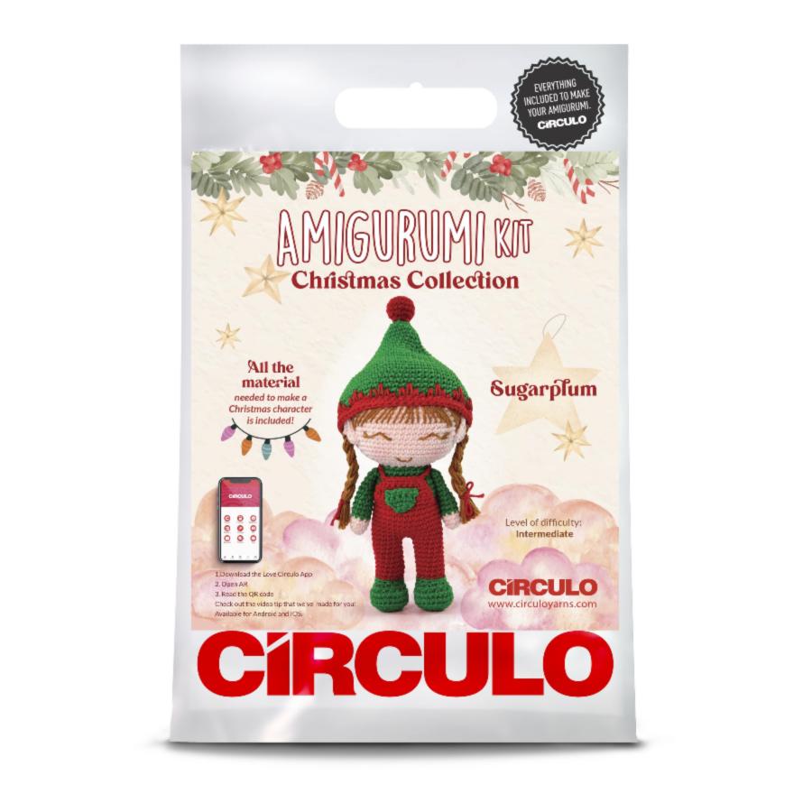 3 AMIGURUMI KIT - CHRISTMAS  (100%% бавовна). Catalog. Kits