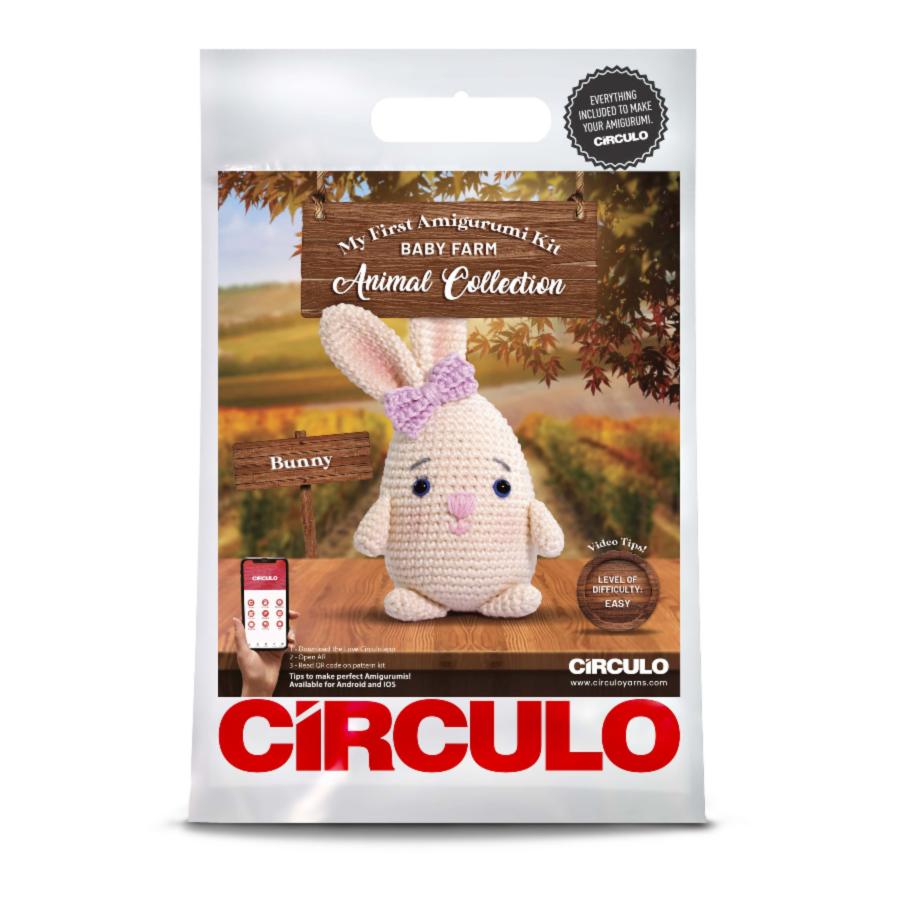 1 AMIGURUMI KIT - FARM Bunny (100%% бавовна). Catalog. Kits