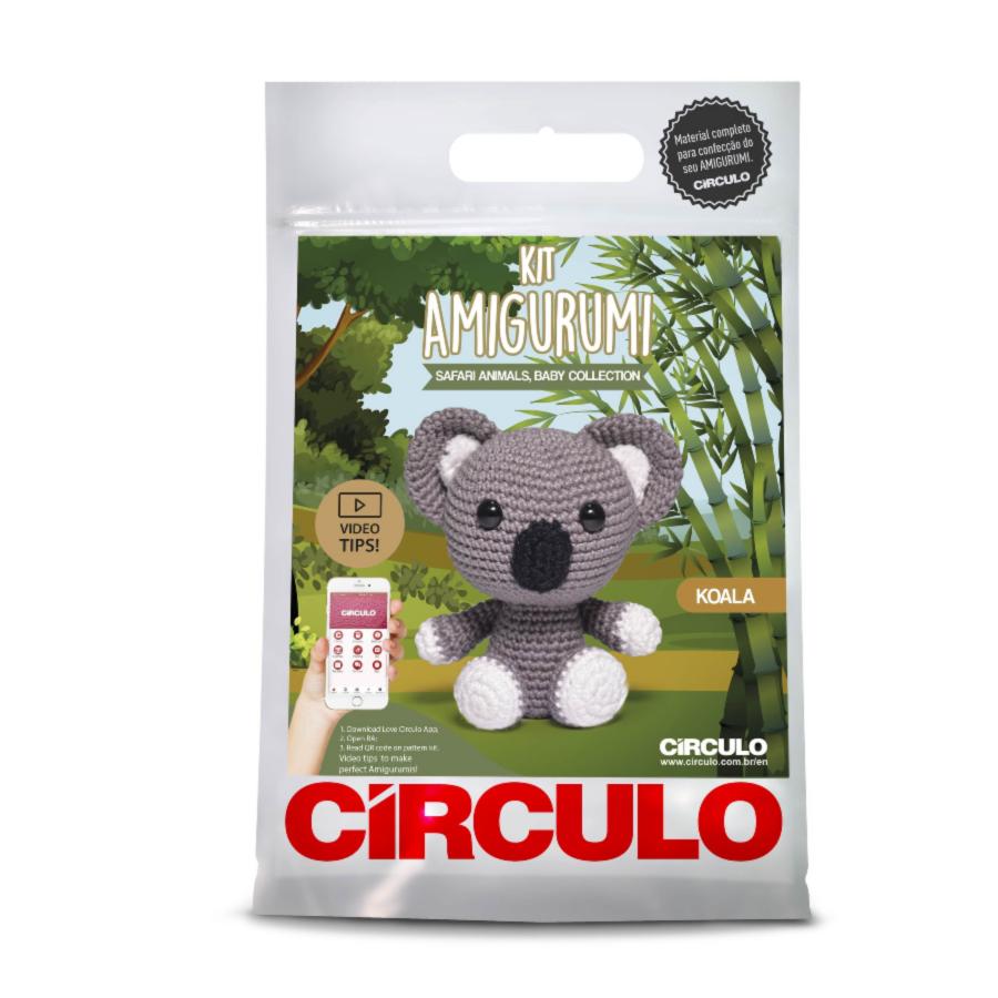 3 AMIGURUMI KIT - SAFARI KOALA (100%% бавовна). Catalog. Kits