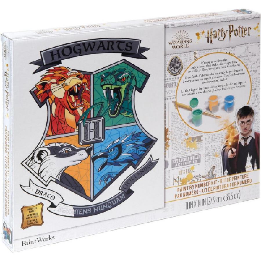 73-91828 Набір для малювання фарбами за номерами Dimensions HogwartsХогвардс. Catalog. Kits