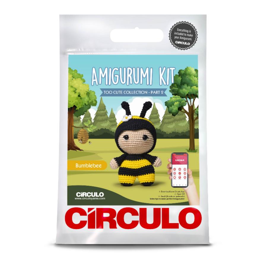 1 AMIGURUMI KIT - TOO Bumblebee - Джміль. Catalog. Kits