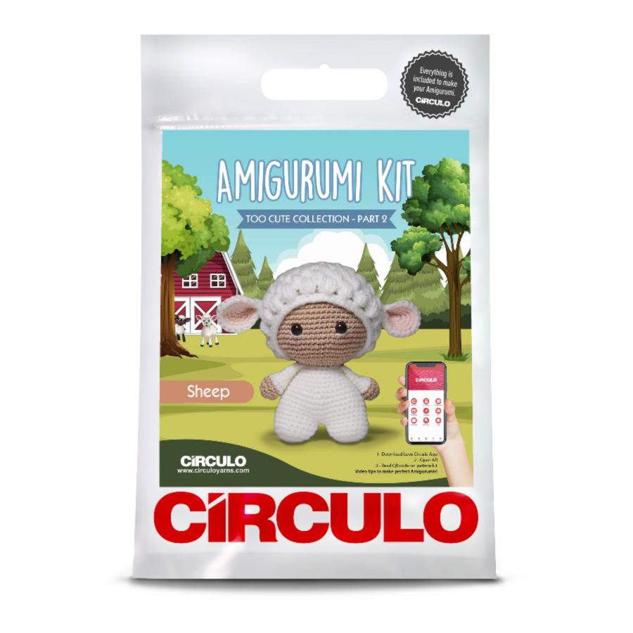 4 AMIGURUMI KIT - TOO SHEEP -Вівця. Catalog. Kits