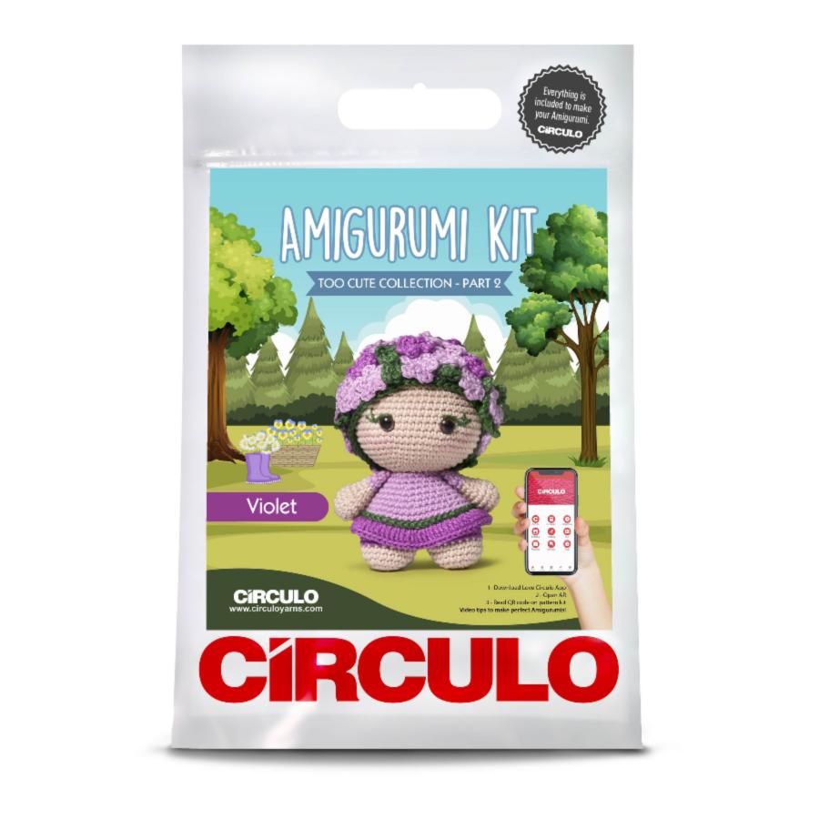 5 AMIGURUMI KIT - TOO Violet. Catalog. Kits